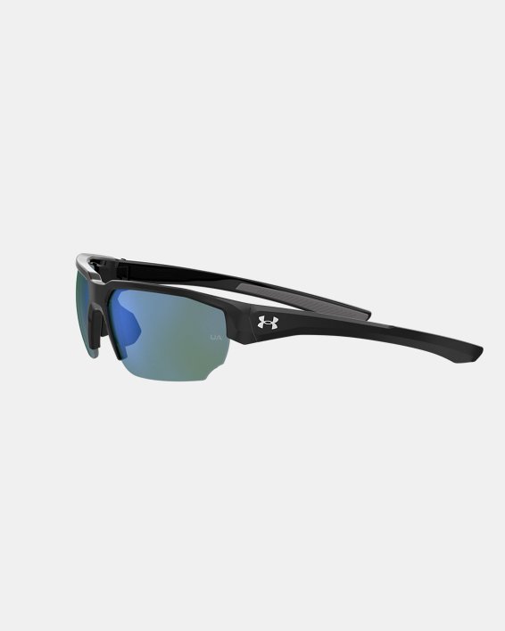 Unisex UA TUNED™ Blitzing Sunglasses, Black, pdpMainDesktop image number 3